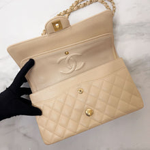 Load image into Gallery viewer, Chanel beige medium caviar, gold hdw
