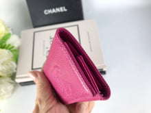 Load image into Gallery viewer, Chanel pink caviar vintage key holder
