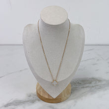 Load image into Gallery viewer, VCA Van Cleef &amp; Arpels 2012 white mop holiday pendant with diamond, 18k rose gold
