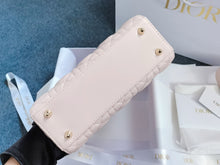 Load image into Gallery viewer, Lady Dior 2023 small pink lambskin, gold hdw
