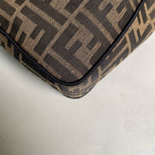 Load image into Gallery viewer, Fendi medium baguette, tobacco brown jacquard
