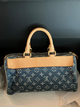 Load image into Gallery viewer, Louis Vuitton Neo 2005 denim speedy, collectors item
