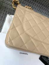 Load image into Gallery viewer, Chanel beige caviar jumbo, gold hdw
