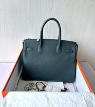 Load image into Gallery viewer, Hermes Birkin 30 green, with gold hdw
