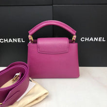 Load image into Gallery viewer, Louis Vuitton rare purple  capucines mini
