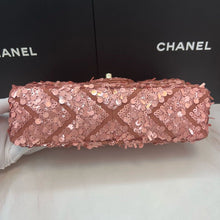 Load image into Gallery viewer, Chanel medium pink sequin bag
