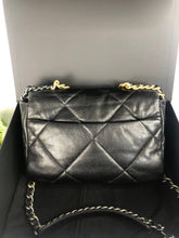 Load image into Gallery viewer, Chanel 19 small black, with mixed gold hdw

