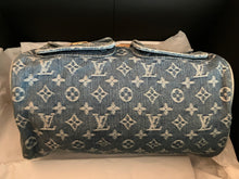 Load image into Gallery viewer, Louis Vuitton Neo 2005 denim speedy, collectors item
