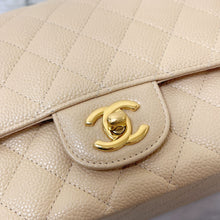 Load image into Gallery viewer, Chanel beige medium caviar, gold hdw
