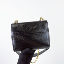 Load image into Gallery viewer, Louis Vuitton black twist pm, gold hdw
