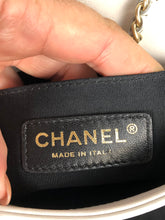 Load image into Gallery viewer, Chanel two-tone calfskin mini, gold hdw
