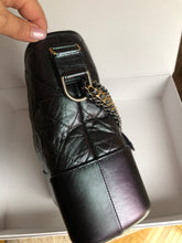 Load image into Gallery viewer, Chanel Large purple iridescent Gabrielle, aged calfskin
