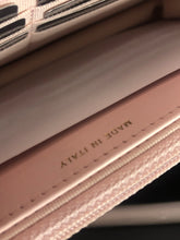 Load image into Gallery viewer, Chanel light pink caviar crystal cc woc, light gold hdw
