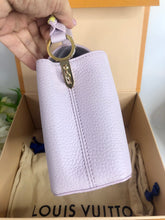 Load image into Gallery viewer, Louis Vuitton mini rainbow capucines, gold hdw
