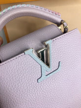 Load image into Gallery viewer, Louis Vuitton mini rainbow capucines, gold hdw
