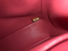 Load image into Gallery viewer, Chanel dark pink rare edge stitched caviar medium classic, gold hdw, 23 series
