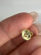 Load image into Gallery viewer, Van Cleef &amp; Arpels (VCA) sweet 18k gold earstuds/earrings, white mother of pearl (MOP)
