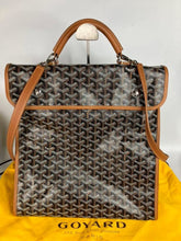 Load image into Gallery viewer, Goyard Saint Leger Briefcase Backpack Coated Canvas
