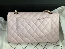 Load image into Gallery viewer, Rare Chanel 21s pink caviar medium classic flap, light gold champagne hdw
