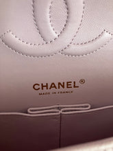 Load image into Gallery viewer, Rare Chanel 21s pink caviar medium classic flap, light gold champagne hdw
