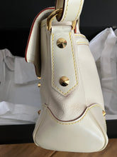 Load image into Gallery viewer, Louis Vuitton white leather Suhali Shoulder bag
