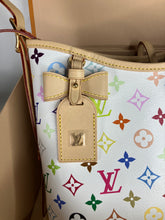 Load image into Gallery viewer, Louis Vuitton x Takashi Murakami CarryAll PM White Multicolored
