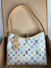 Load image into Gallery viewer, Louis Vuitton x Takashi Murakami CarryAll PM White Multicolored
