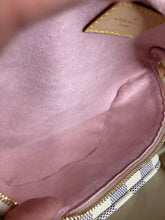 Load image into Gallery viewer, Louis Vuitton Damier Azur mini bumbag, gold hdw
