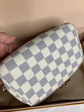 Load image into Gallery viewer, Louis Vuitton Damier Azur mini bumbag, gold hdw
