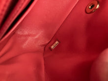 Load image into Gallery viewer, Chanel red/pink mini lambskin, gold hdw
