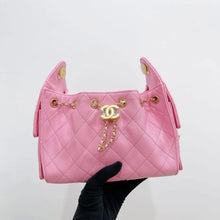 Load image into Gallery viewer, Chanel 25 mini pink caviar, gold hdw
