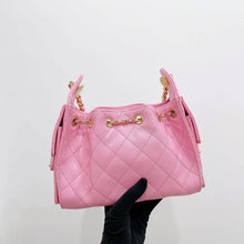 Load image into Gallery viewer, Chanel 25 mini pink caviar, gold hdw
