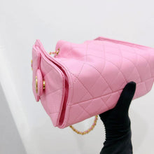 Load image into Gallery viewer, Chanel 25 mini pink caviar, gold hdw
