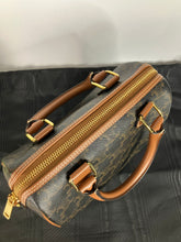 Load image into Gallery viewer, Celine small boston bag in triomphe canvas and calfskin
