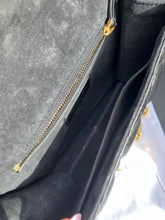 Load image into Gallery viewer, Dior black dioraddict flap with gold hdw, removable chain
