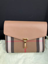 Load image into Gallery viewer, Burberry Macken Small Check Chain Crossbody Bag
