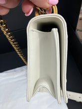 Load image into Gallery viewer, Dior cream white Diorama Flap Bag Studded Leather bag
