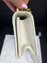 Load image into Gallery viewer, Dior cream white Diorama Flap Bag Studded Leather bag
