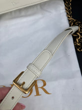 Load image into Gallery viewer, Dior cream white Diorama Flap Bag Studded Leather bag
