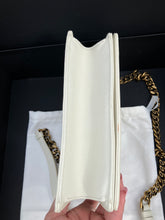 Load image into Gallery viewer, Dior cream white Diorama Flap Bag Studded Leather bag
