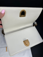 Load image into Gallery viewer, Dior cream white Diorama Flap Bag Studded Leather bag

