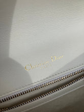 Load image into Gallery viewer, Dior cream white Diorama Flap Bag Studded Leather bag
