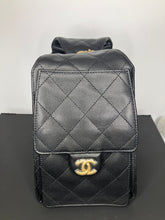 Load image into Gallery viewer, Chanel black caviar small 25 hobo bag, with gold hdw
