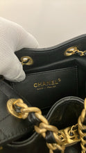 Load image into Gallery viewer, Chanel black caviar small 25 hobo bag, with gold hdw
