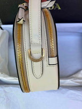 Load image into Gallery viewer, Prada Odette bag, white leather with gold hardware
