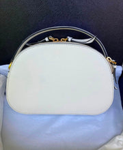 Load image into Gallery viewer, Prada Odette bag, white leather with gold hardware
