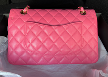 Load image into Gallery viewer, Chanel barbie pink caviar, with gold hdw
