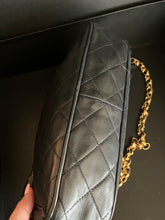 Load image into Gallery viewer, Chanel bijoux tassel black vintage lambskin camera bag, with 24k gold hdw
