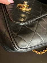 Load image into Gallery viewer, Chanel bijoux tassel black vintage lambskin camera bag, with 24k gold hdw
