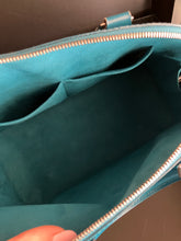 Load image into Gallery viewer, Louis Vuitton Alma epi leather, teal with silver hdw
